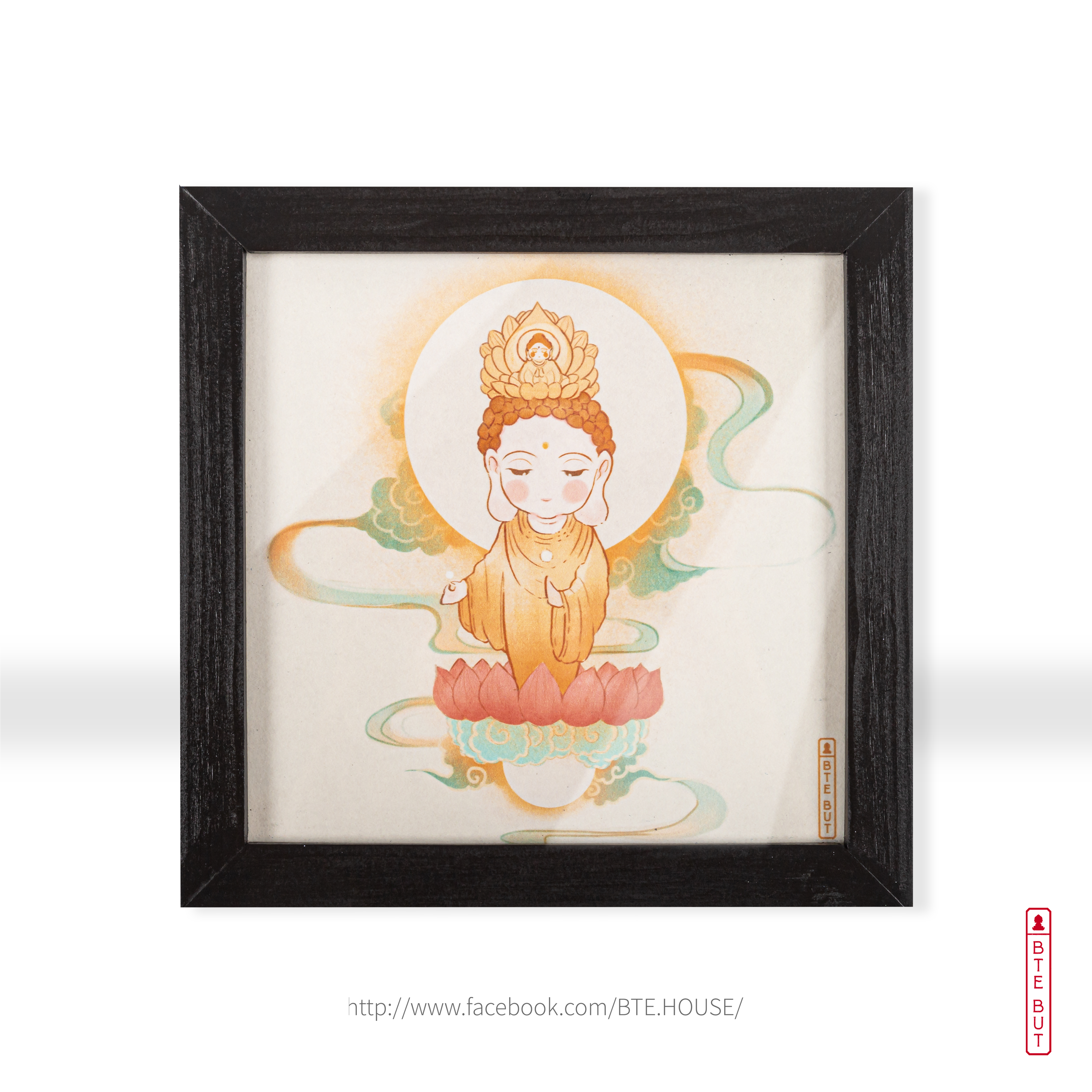 Tranh Giấy Art - Phật Thích Ca