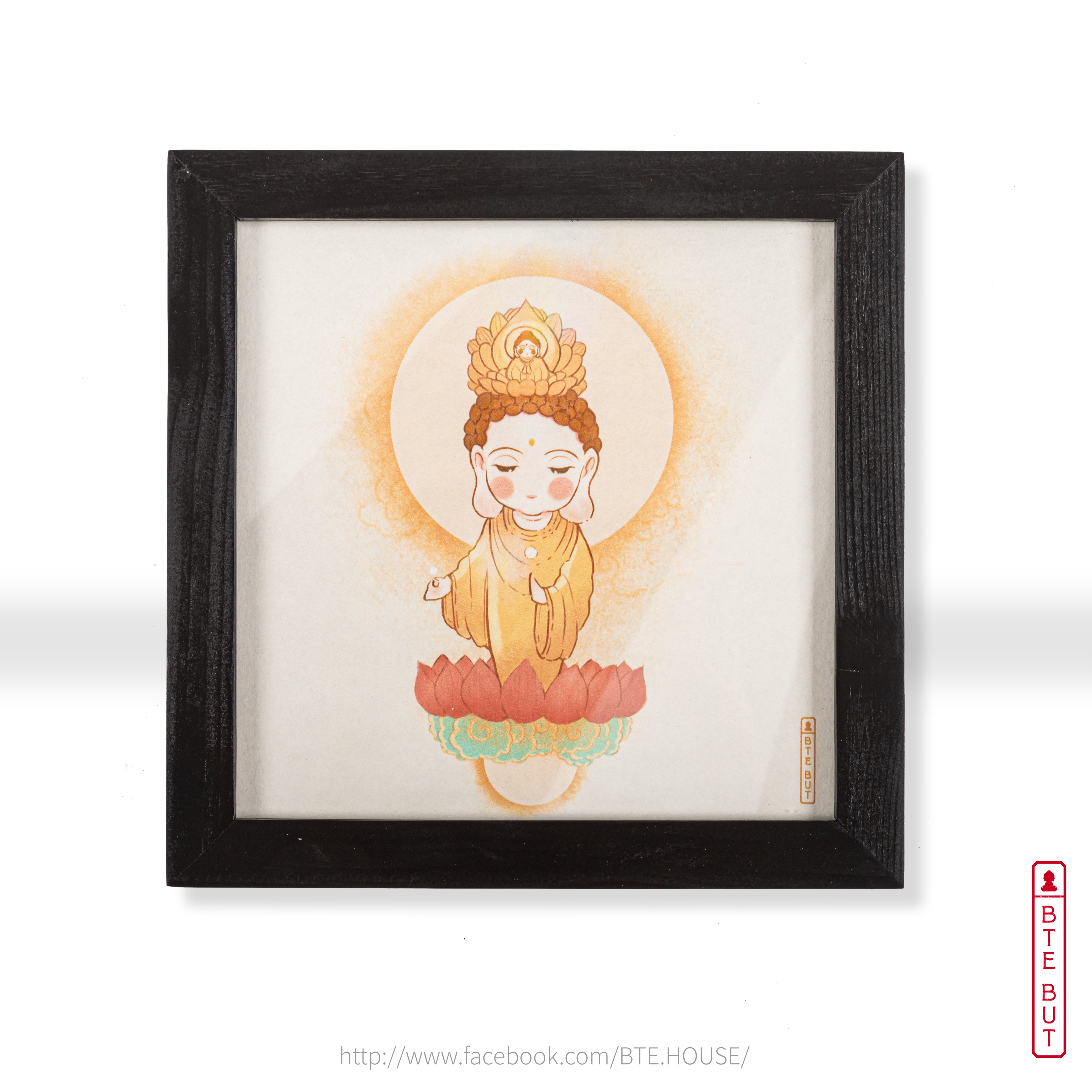 Tranh Giấy Art - Phật Thích Ca