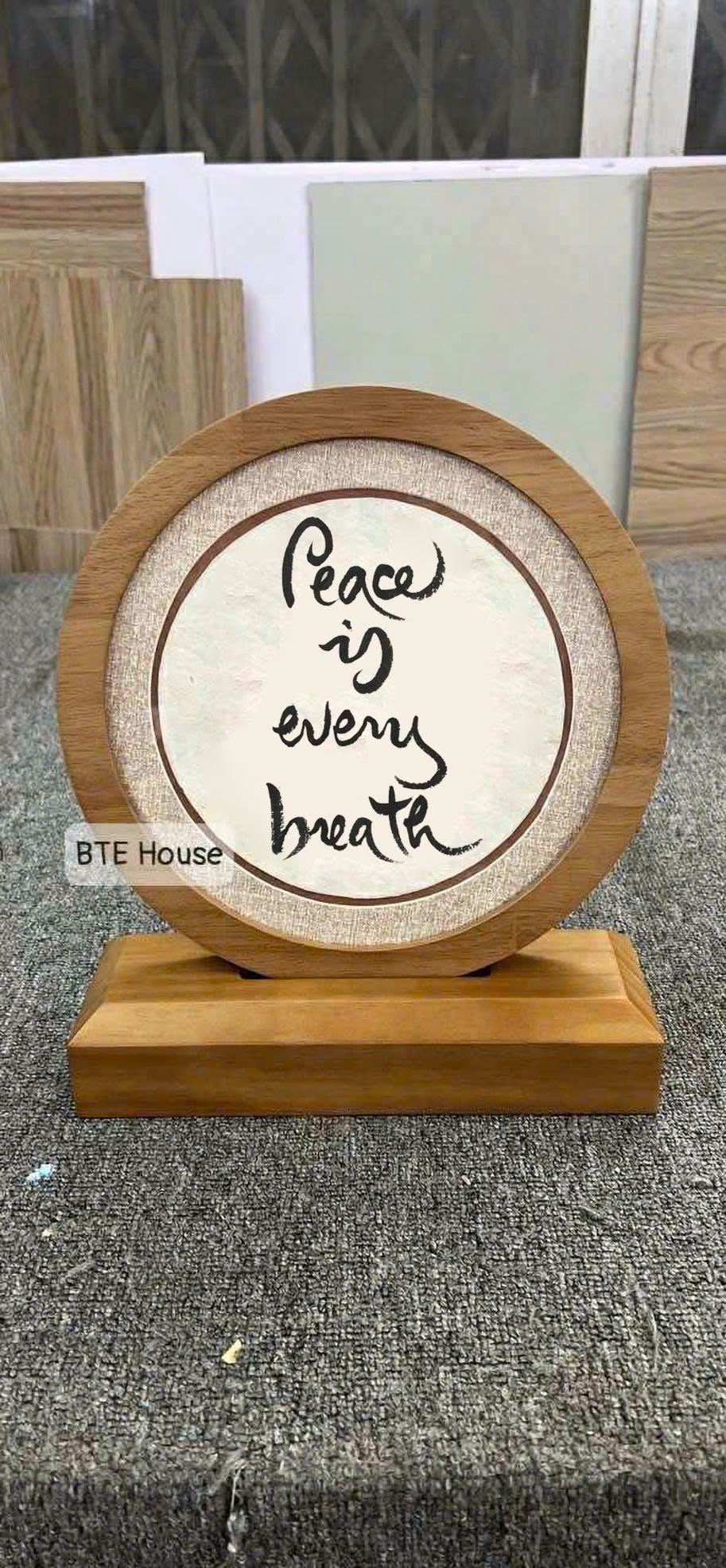 Thư Pháp- Peace Is Every Breath